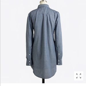 J. crew Popover Tunic Blue